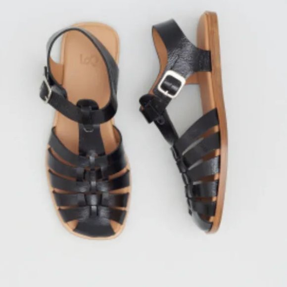 LOQ Shoes - LOQ Rio Sandals Size 38 in Black Only Worn Once